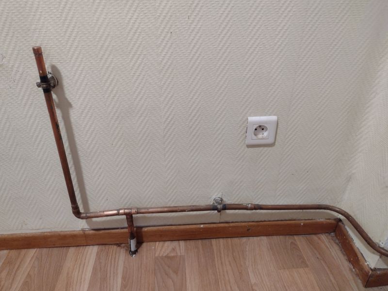 Gas Pipe Installation